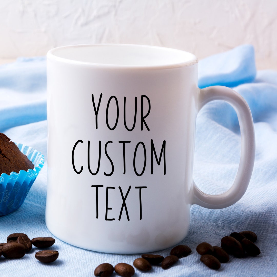 Custom Mug Order Etsy