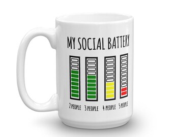 Introvert Mug, Introvert Gift, Gift for Introvert, I Hate People,