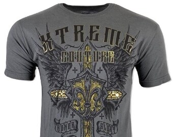 XTREME COUTURE by AFFLICTION Men's T-shirt Pale Horse | Etsy