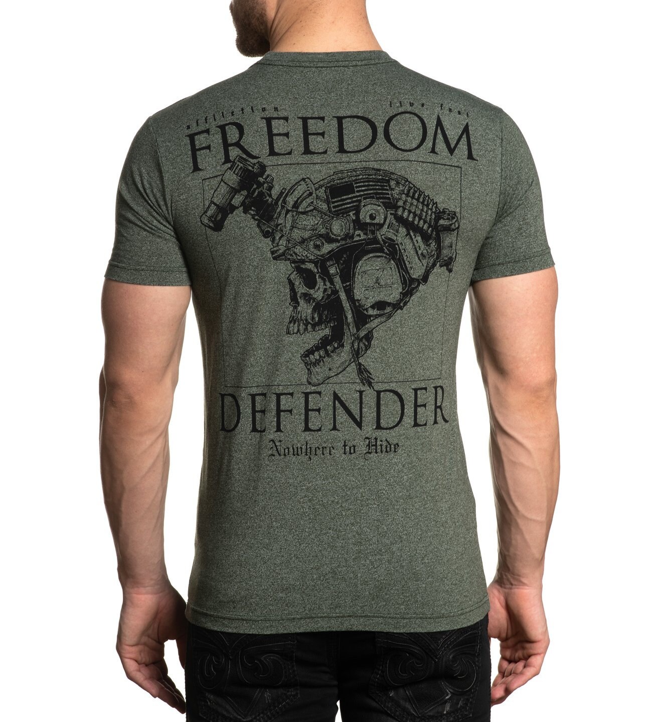 AFFLICTION FD NOWHERE Men's S/S 