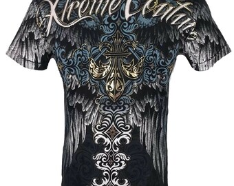 Xtreme Couture by Affliction Men's T-shirt SINNERS Tattoo - Etsy