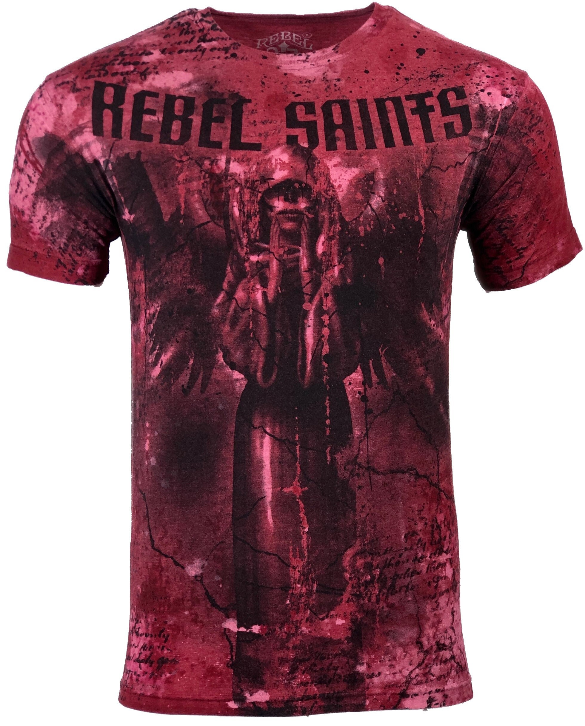 REBEL SAINTS by AFFLICTION Dionne Men's T-shirt | Etsy