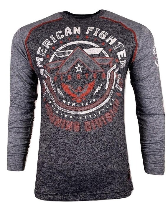 Escalera Permanecer talento American FIGHTER Camiseta Hombre L/S Catalina Raglan Premium - Etsy España