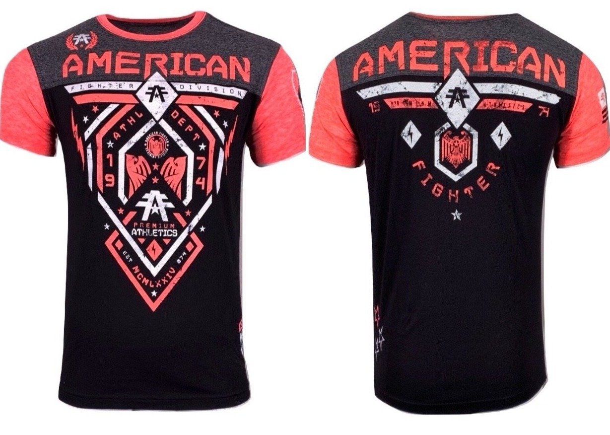 Discover AMERICAN FIGHTER Men's T-Shirt S/S FAIRBANKS Tee Athletic