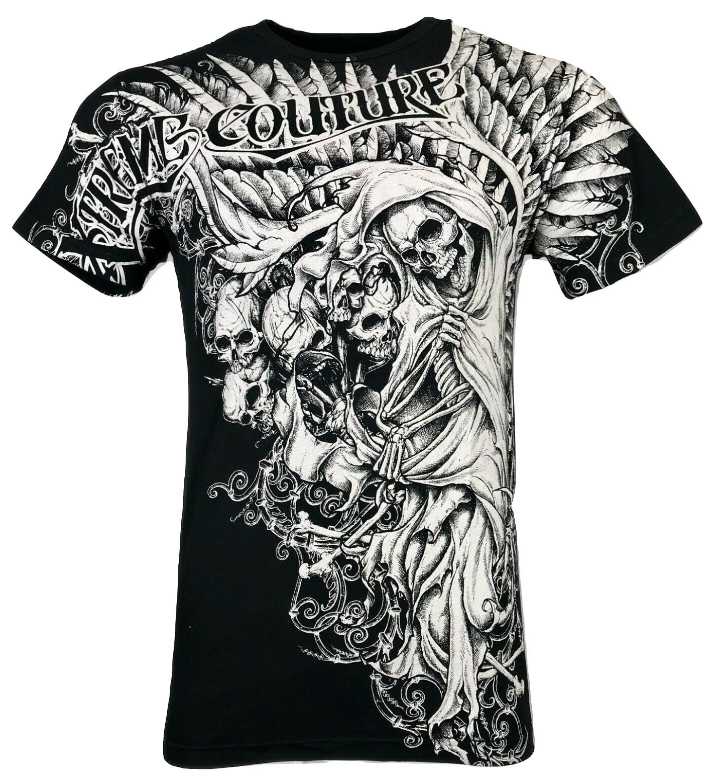 XTREME COUTURE by Affliction Men's T-shirt Nemesis Black - Etsy UK