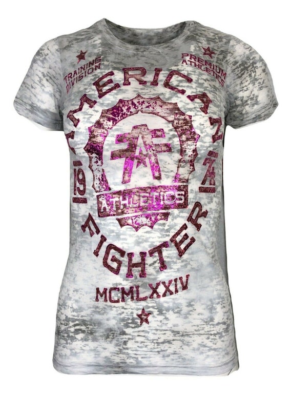 american fighter pink shirt