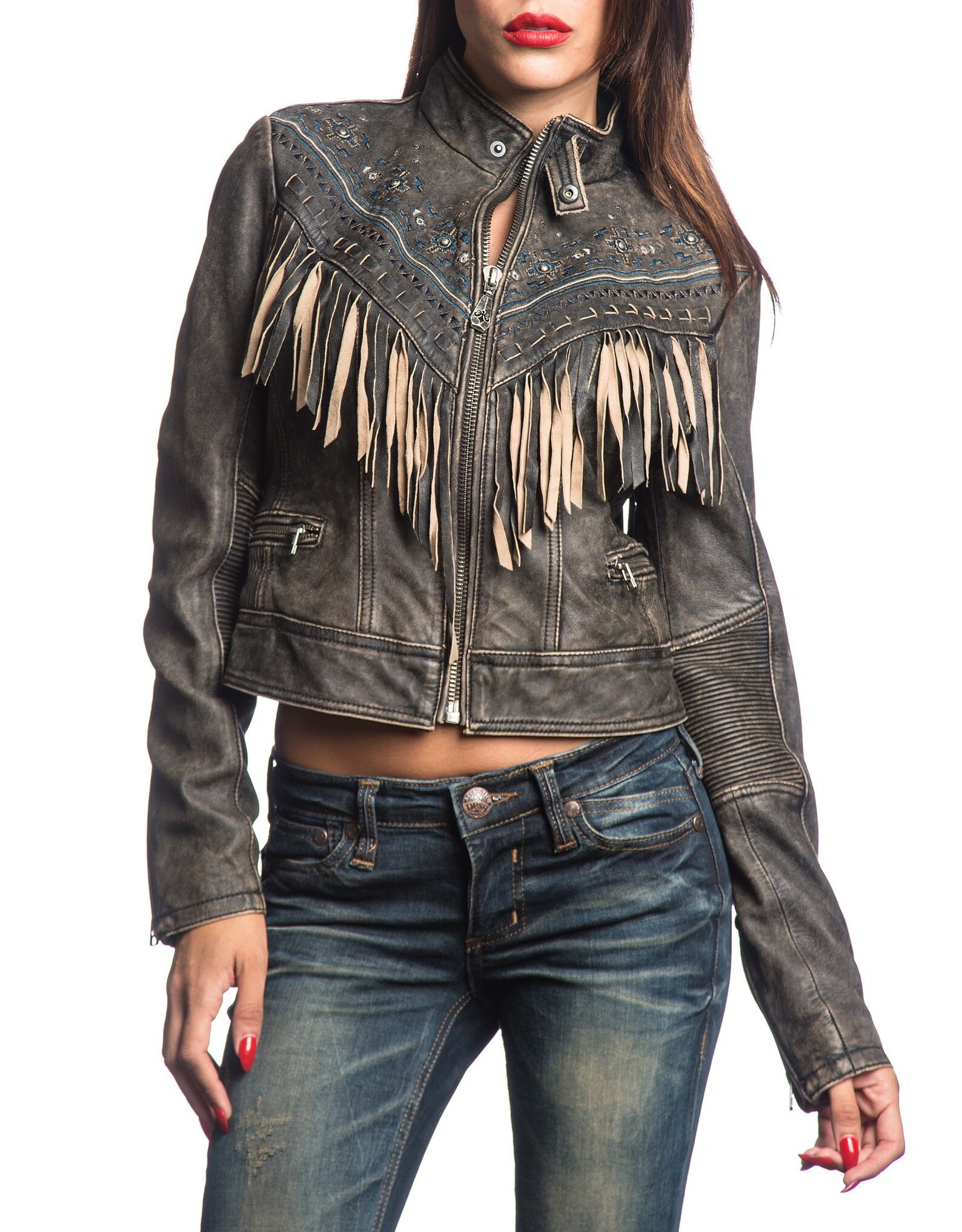 affliction jacket womens