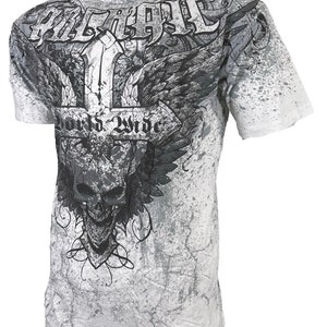 Archaic Affliction Men's Short Sleeve WORLD WIDE Crewneck T-shirt - Etsy