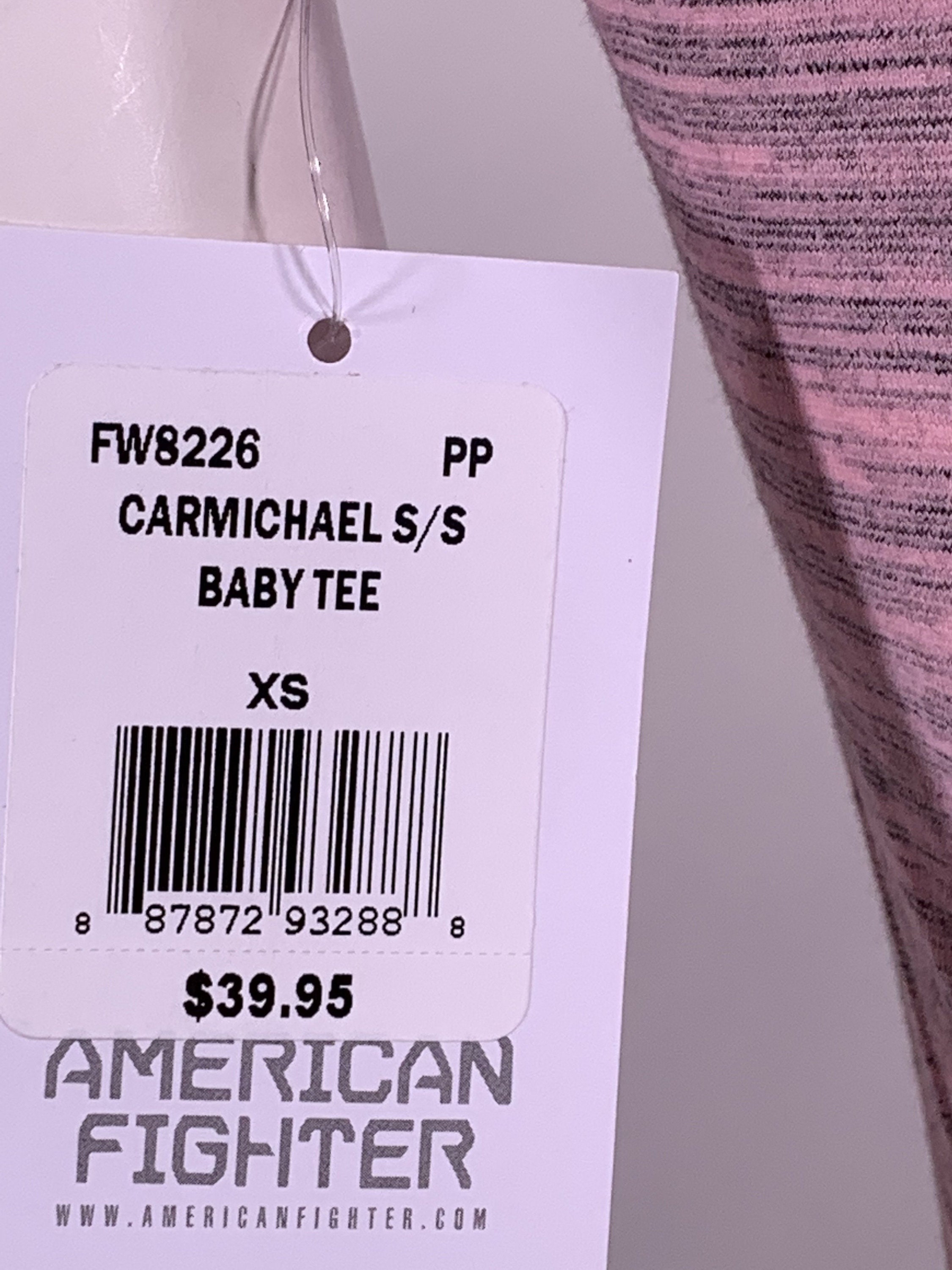 AMERICAN FIGHTER Women's T-shirt S/S CARMOCHAEL Tee Biker | Etsy