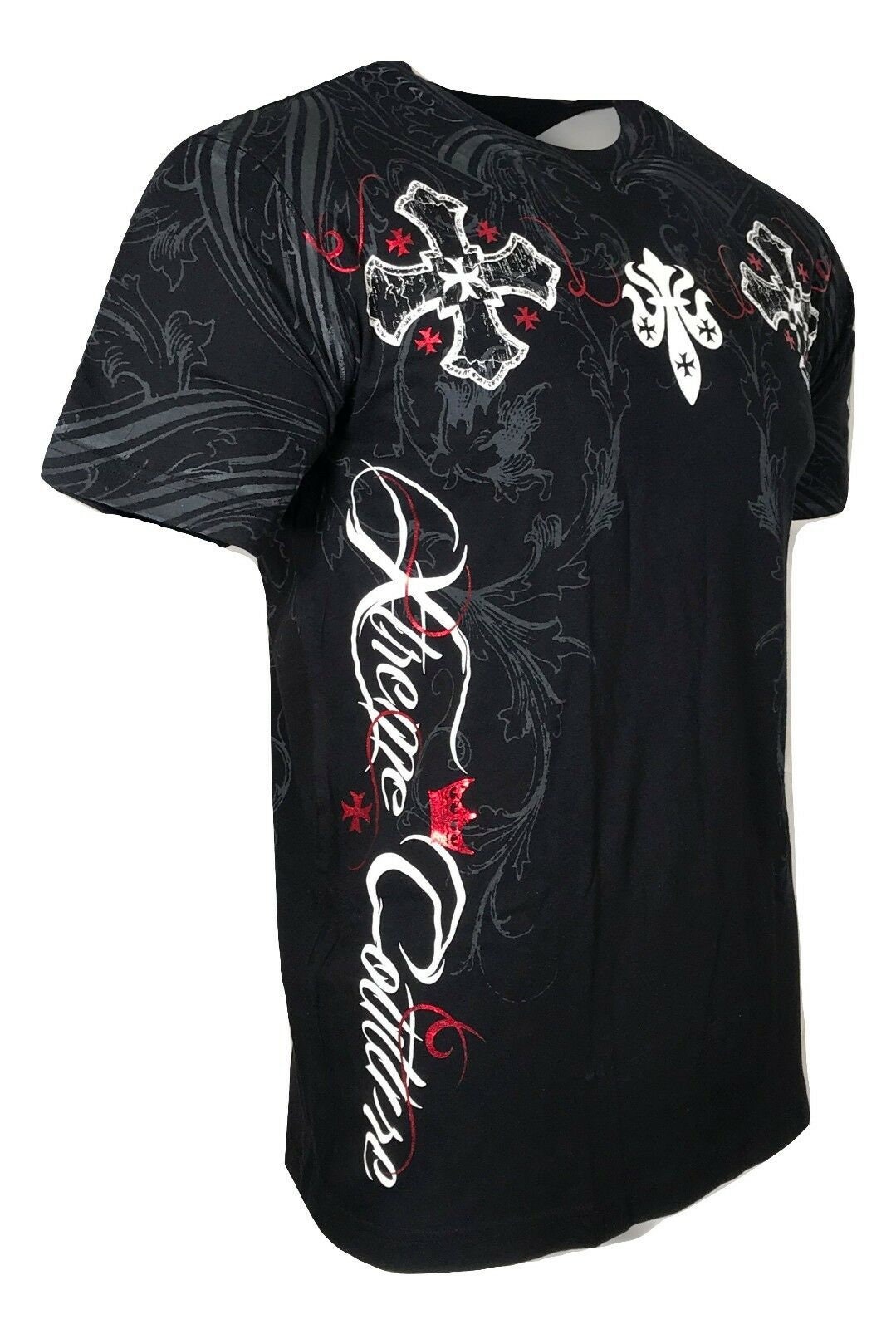 Camiseta para hombre y mujer, camisa Unisex con estampado de murciélago,  pan de carne, fuera del infierno, motocicleta, color negro, S-5Xl -  AliExpress