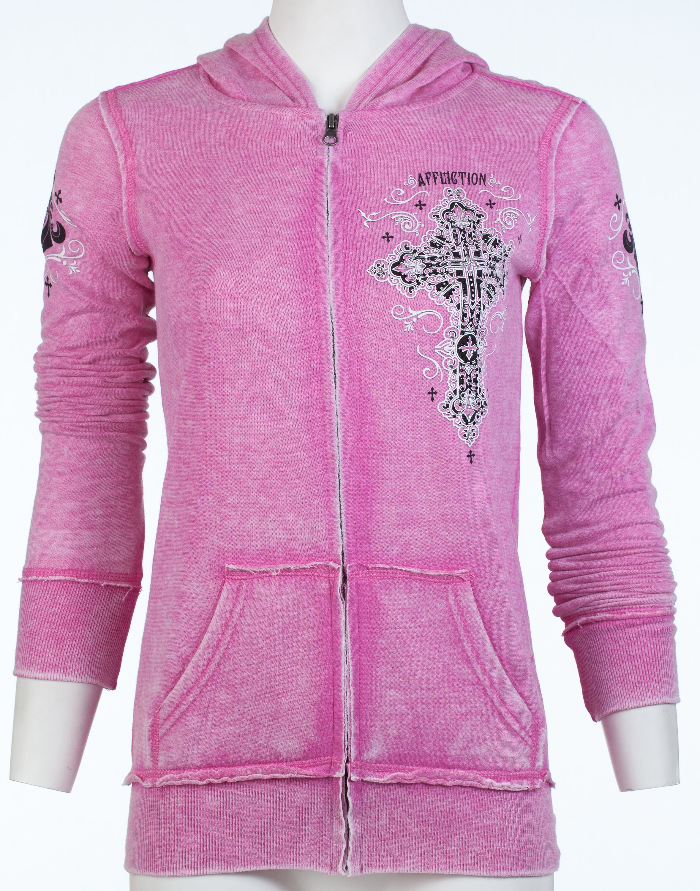 Affliction Women's Zip up Hoodie Jacket Paradigm - Etsy