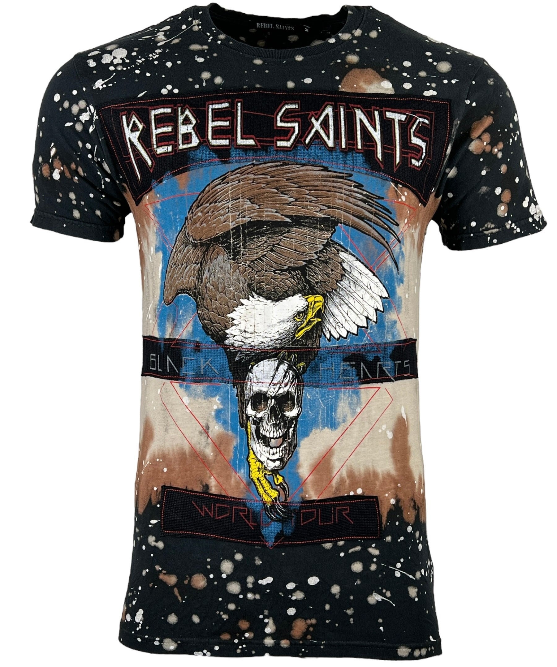 Discover Rebel Saints By Affliction Men's T-shirt EAGLE CLAW Premium Quality