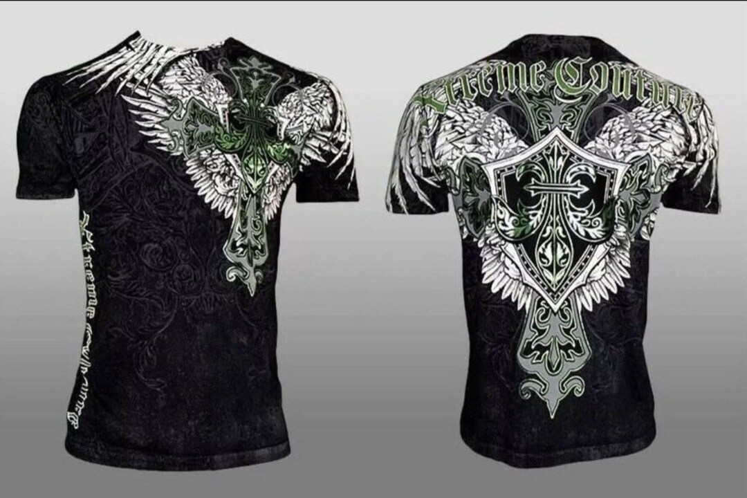 Xtreme Couture by Affliction Men's T-shirt Long View Black - Etsy