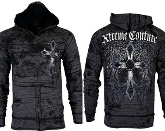 Xtreme Couture by Affliction Men's Hoodie SUPERIOR HEIST