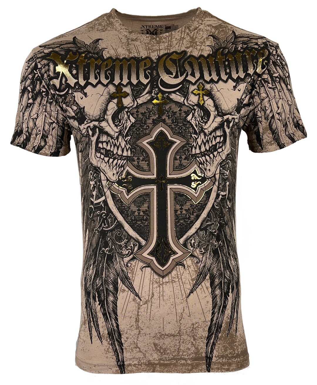 Xtreme Couture By Affliction Herren T-Shirt Dark Hallucination