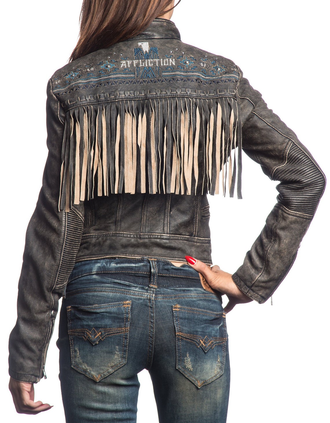 affliction jacket womens