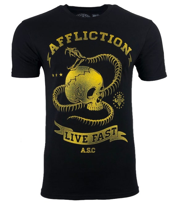 Men's affliction store shirts cheap
