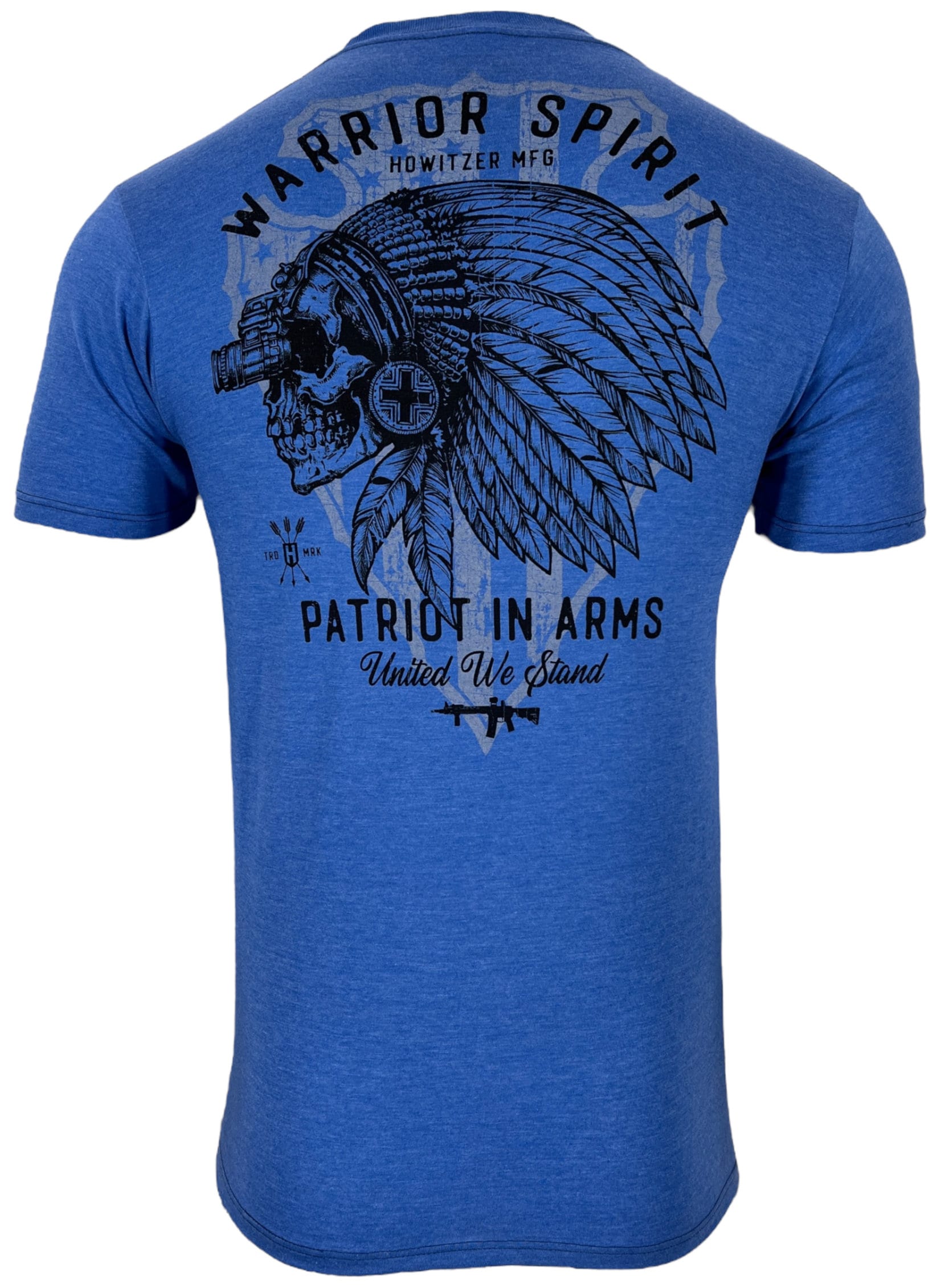 Discover Howitzer Style Men's T-Shirt PATRIOT WARRIOR Military Grunt MFG *