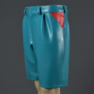 Handcrafted Latex Shorts: German Quality Rubber Bermudas