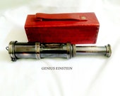 Vintage Antique Maritime Brass Dolland London Telescope Nautical Vintage Spyglass Scope gifted item confirmation thanksgiving