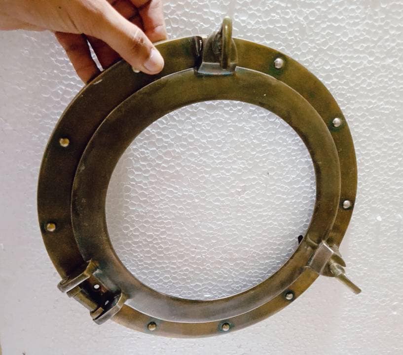 Porthole Cover Antique Aluminium without Glass Decorative Etsy