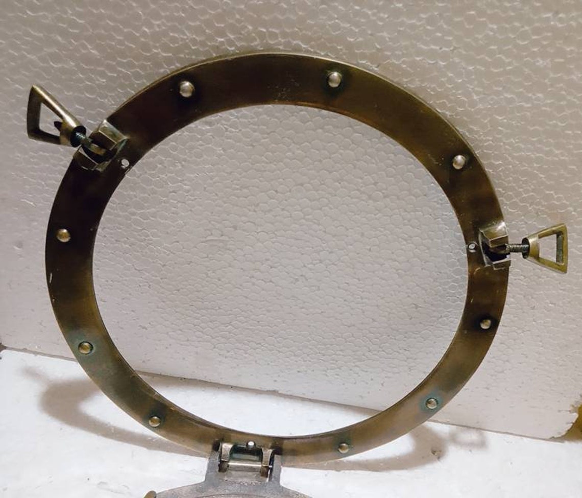 Porthole Cover Antique Aluminium without Glass Decorative Etsy