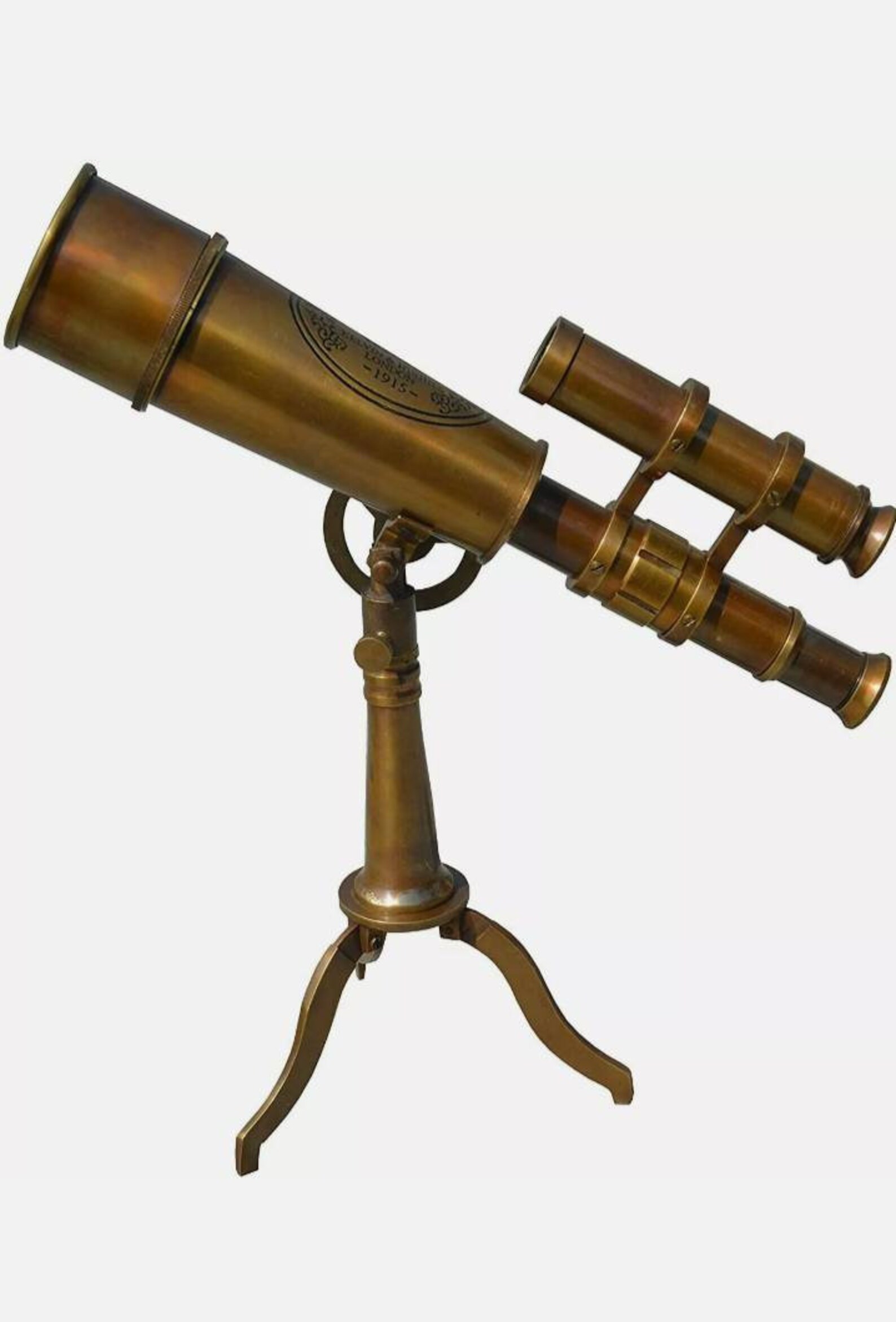 Vintage Nautical Telescope Kelvin & Hughes London 1915 Engrave Etsy