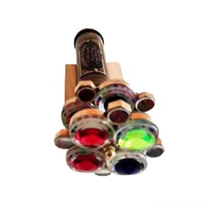 Kaleidoscope Brass Unique Classic Kaleidoscope Double Wheel Kaleidoscope Anyone Special Gifts Anyone Anniversary, Valentine&#39;s Day,Halloween