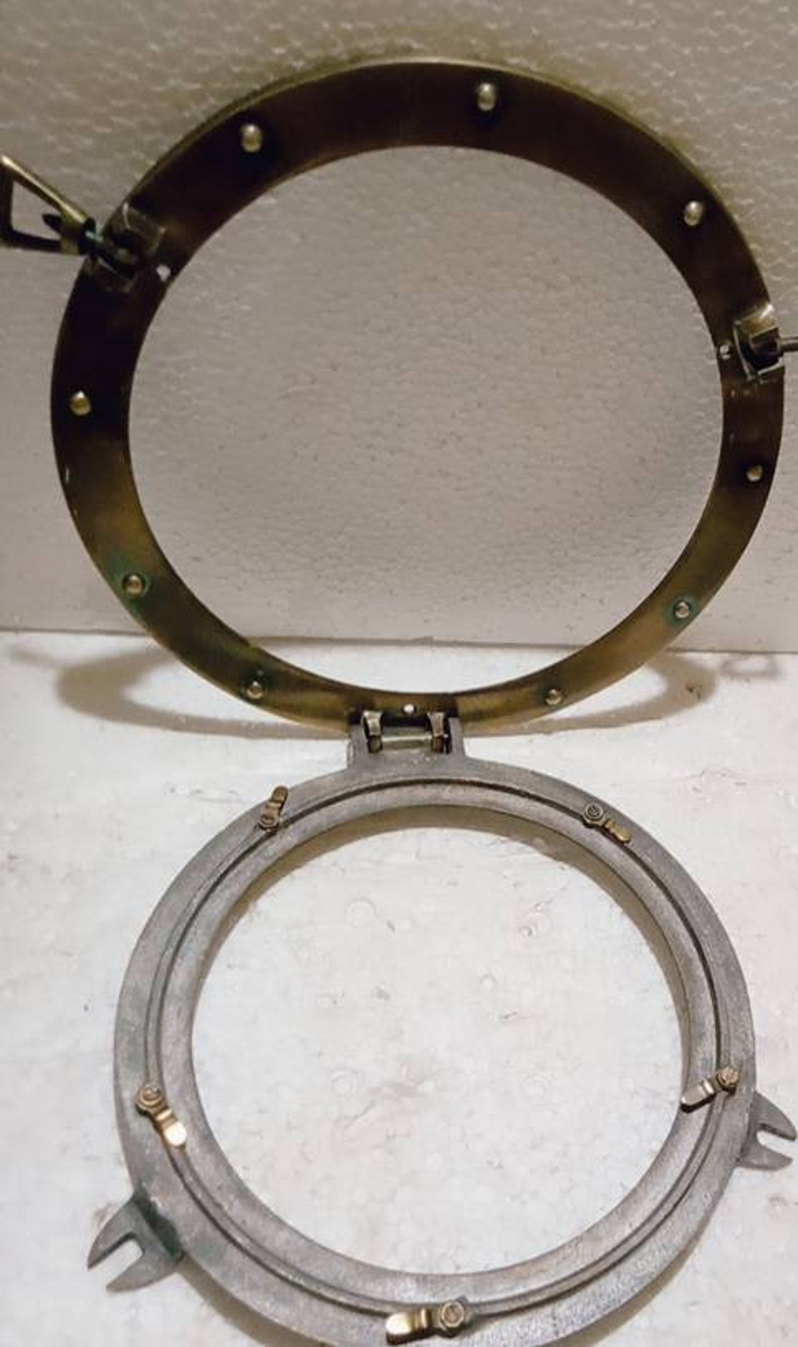 Porthole Cover Antique Aluminium without Glass Decorative Etsy