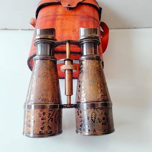 Binoculars Brass Antique Black Unique Design Nautical Marine Binoculars,Brass Binocular/Antique Binocular/Marine Binoculars Christmas day