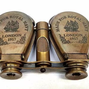 Binoculars Brass Antique Fold Binoculars Marine Vintage Reproduction Handmade Binoculars Gifts For Everyone Love