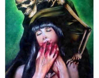 Art Print Vampirella and Parka