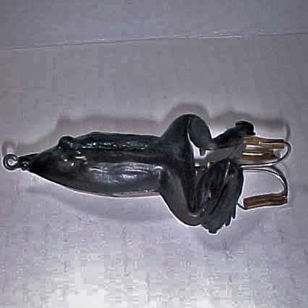 P&K Rubber Frog, Weedless, Circa 1950/60s in Unused Condition, No Box, Very Hard to Find in this Condition