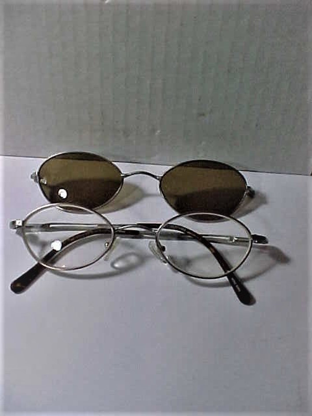 Vintage Hong Kong Cats Eyeglass Frames Circa 1980s Plano Non