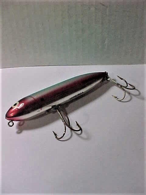 Vintage Original Heddon ZARA Spook Fishing Lure, Circa 1970s, Pre-owned in  Very Good Unused Condition. No Box, Minor Paint Damage From Spill 