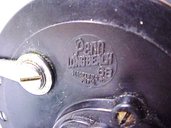 Vintage PENN Long Beach 68 Fishing Reel - Circa 1960s - Etsy
