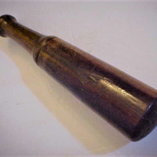 Apothecary Large Hardwood Mortar & Pestle 1910s/20s in Very Good Condition, Rare, Very Hard to Find, See shops Details in Description, Pre-Owned