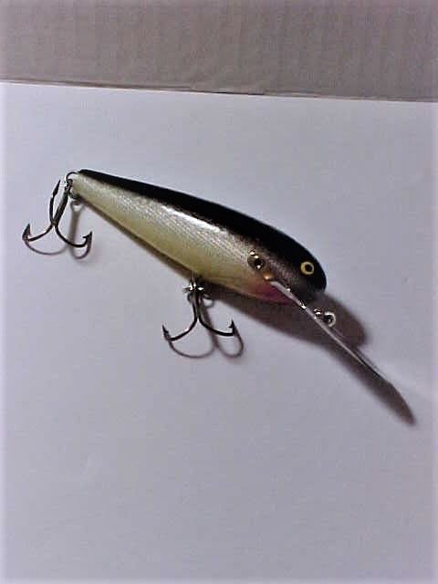 Rapala Deep Diver 90 Wood Lure W/metal Lip, Made in Finland Circa