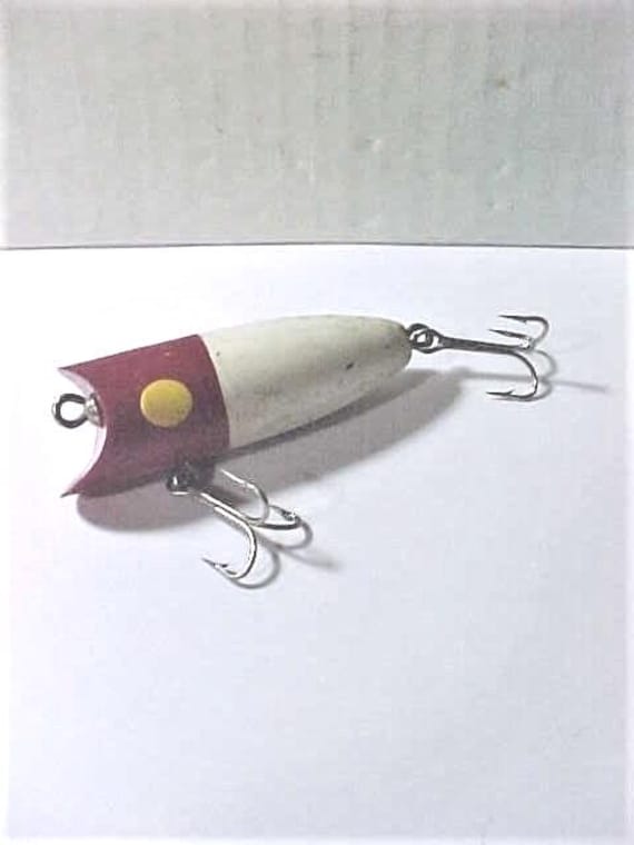 antique topwater fishing lures HEDDON MAGNUM TORPEDO Vintage Lure NATURAL FROG Vintage Kautzky Lazy Ike Chug