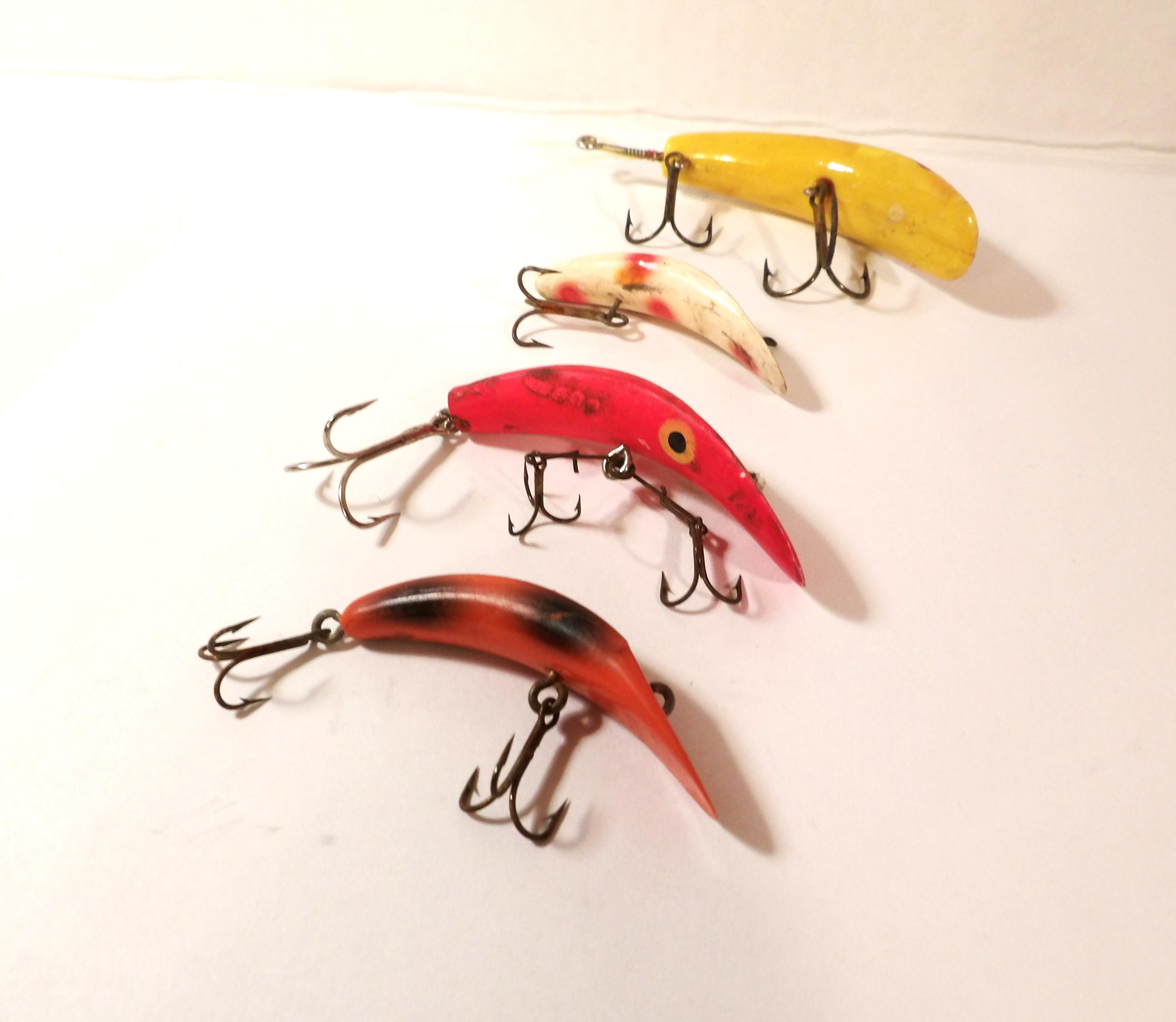 Leurre De Pêche Vintage Années 80-90 - Inconnu, Pour Poissons D'eau Douce, état Correct