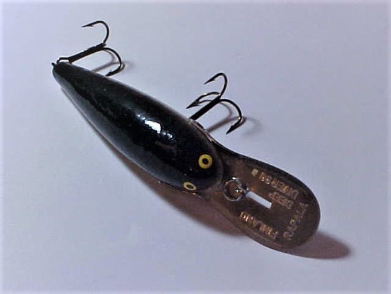 Rapala Deep Diver 90 Wood Lure W/metal Lip, Made in Finland Circa 1972 No  Box, Pre-owned in Excellent/like New/unused Condition -  Israel