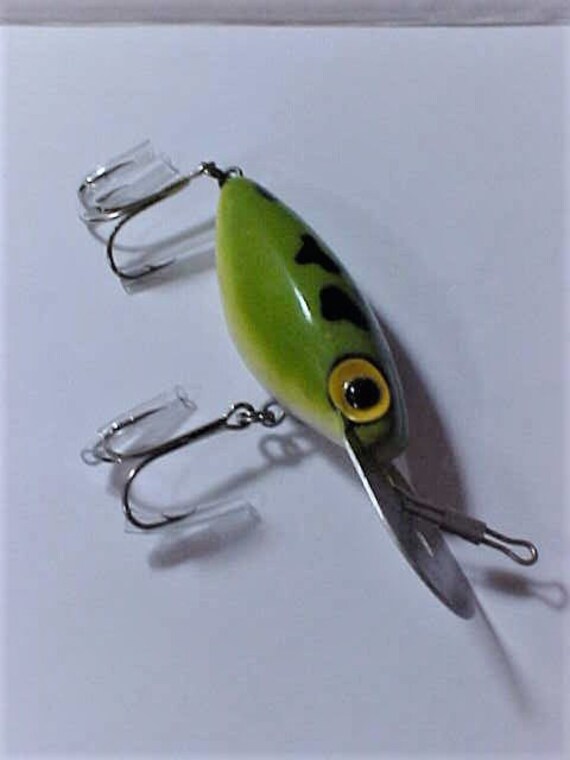 Tin Fin Hot N Tot Wood Fishing Lure Circa 1973 Preowned in Etsy