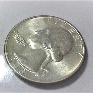 USA 1948S Washington Quarter (90% Silver) in NM/MT, Uncirculated Condition.