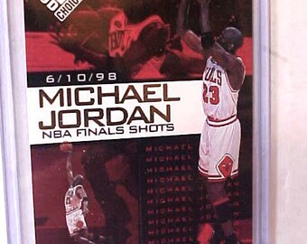 Upper Deck Choice Trading Card 6/10/98 NBA Finals Michael