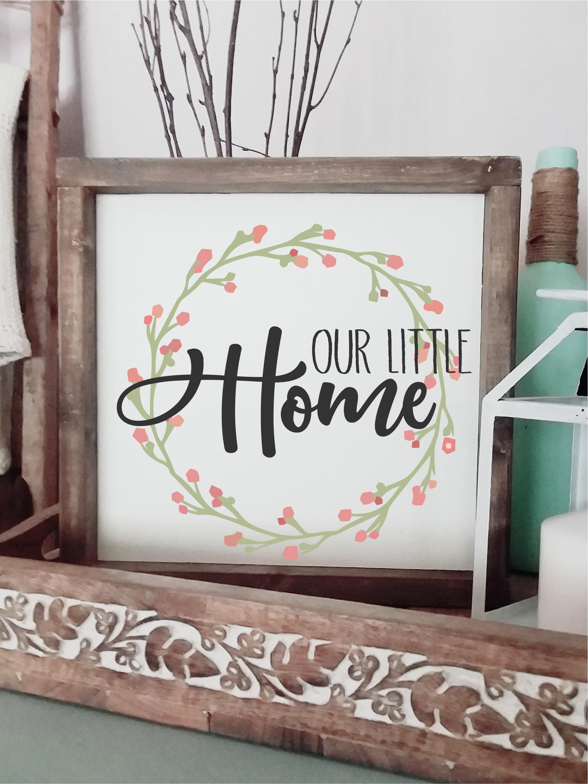 Our Home Sign Custom Quote Personalized Wood Sign Hand Etsy