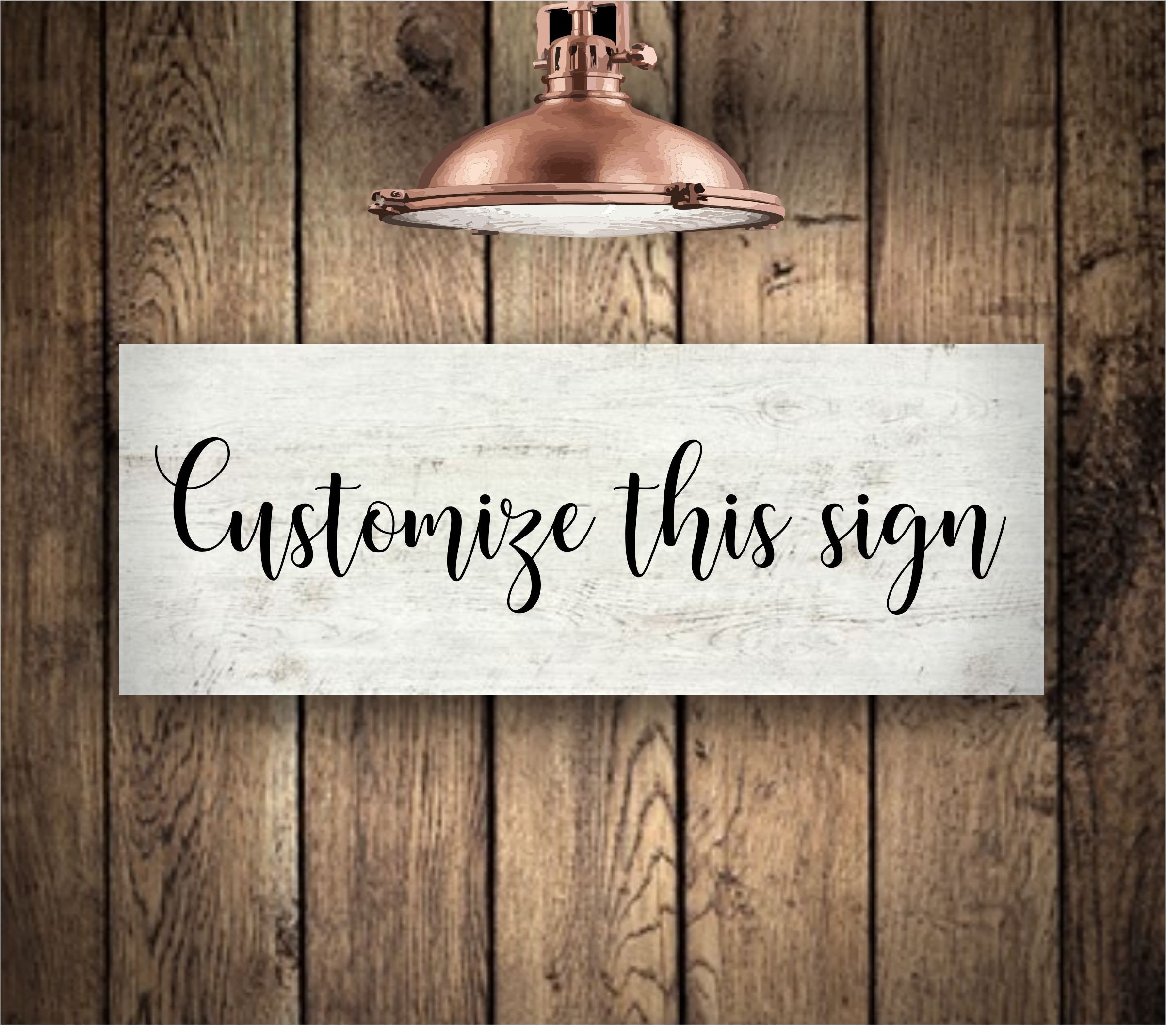 Large Wood Sign Custom Quote Sign Inspirational Quote Etsy