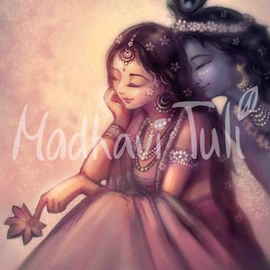 HD File Shri Radha Krishna High quality wallpaper, Govinda, Hindu Gift, Printable Krishna Wall Art, Print Radharani Gopal