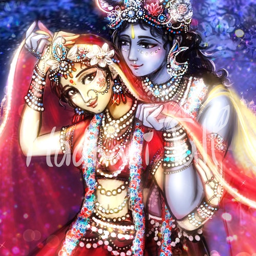 HD File Shri Krishna With Shri Radha 4k High Quality Wallpaper - Etsy Canada HD File Shri Krishna With Shri Radha 4k High Quality Wallpaper - Etsy Canada