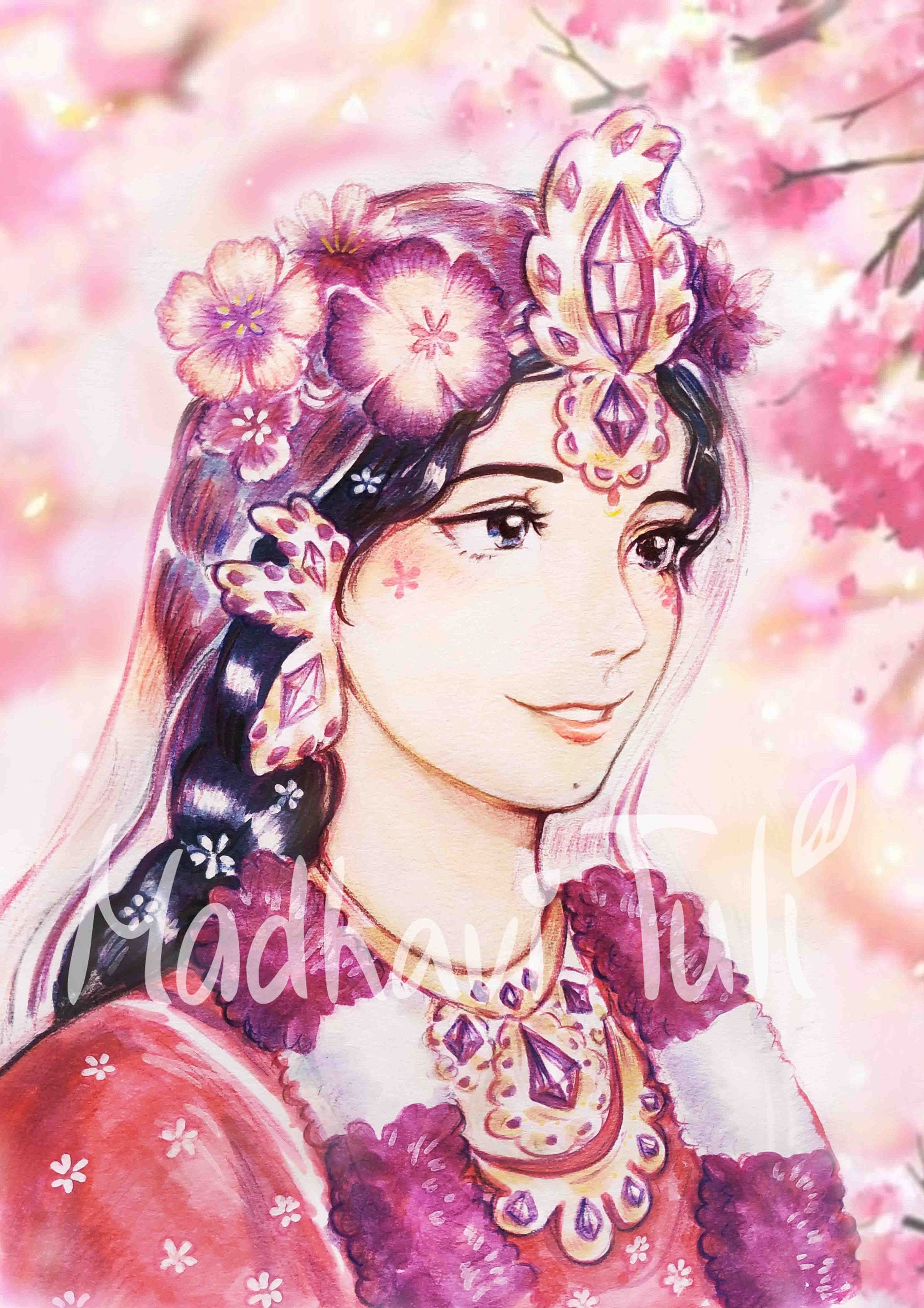 HD Anime Radha And Krishna Wallpapers  Wallpaper Cave