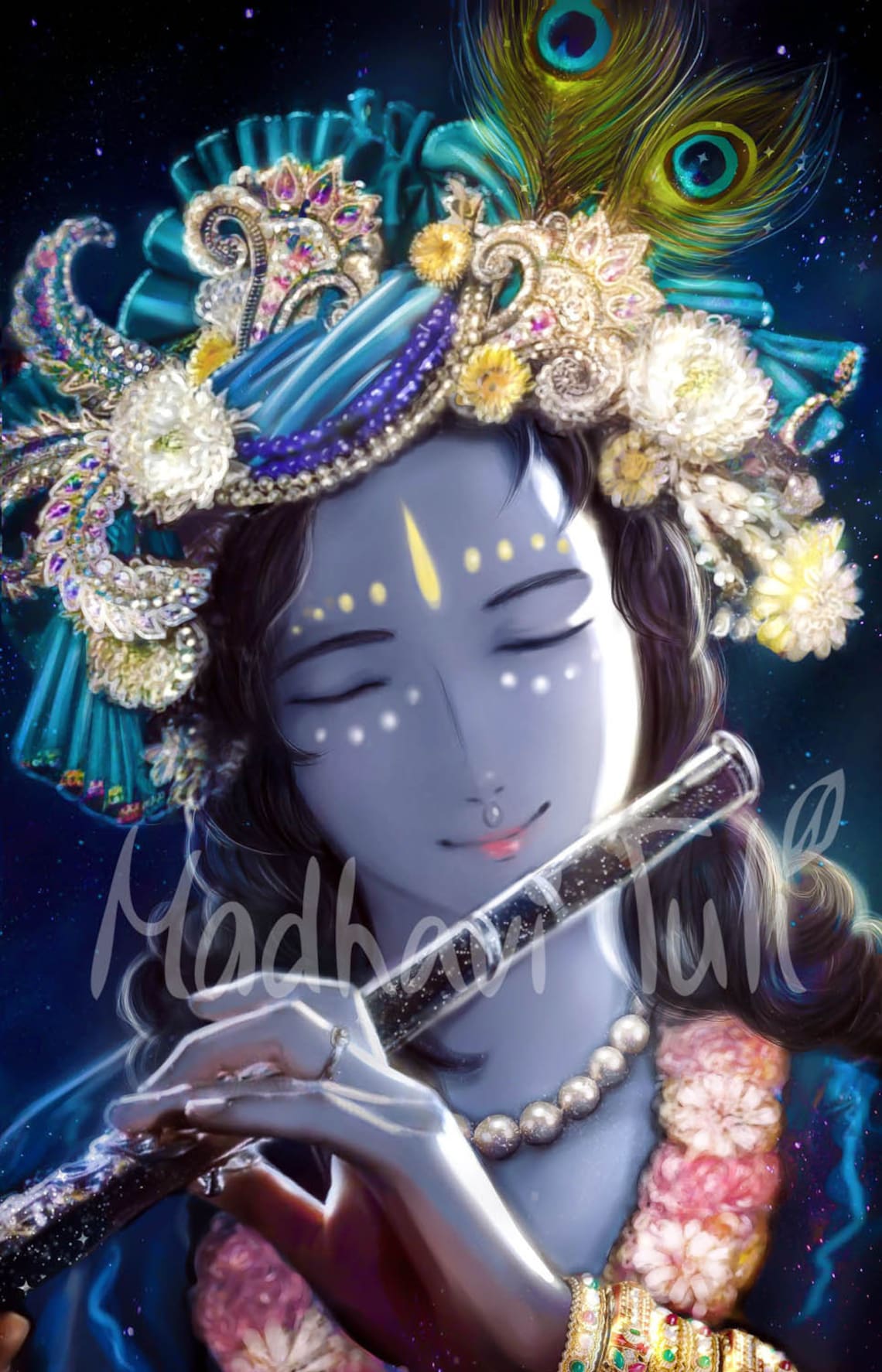 HD File Shri Krishna, Radha Krishna, Flute Play, 4k High Quality Krishn Wallpaper Bhakti Yoga